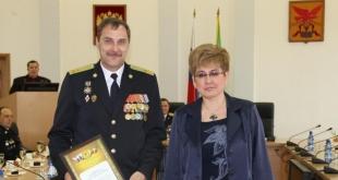 Прием сотрудников пограничной службы. 26 мая 2015 года