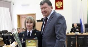 Прием отличников пограничной службы. Май 2016 года