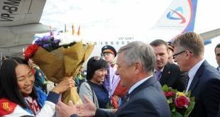 Забайкалье встречает олимпийскую чемпионку. Август 2016 года